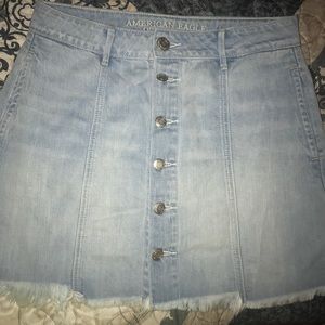 American Eagle jean skirt size 6